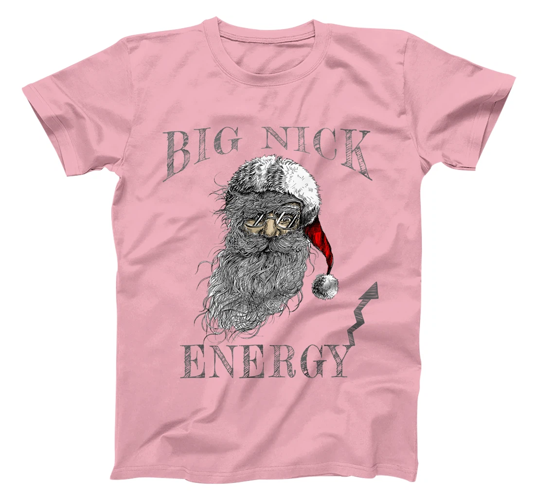 Funny Big Nick Energy Christmas Santa Family Matching Pajama T-Shirt, Women T-Shirt