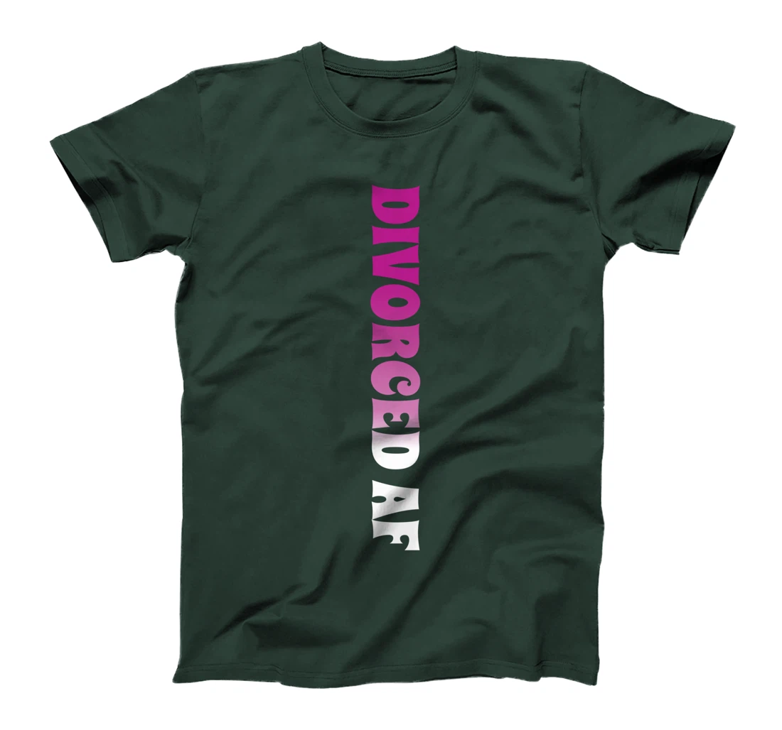 Happy Divorce Party Divorced Af T-Shirt