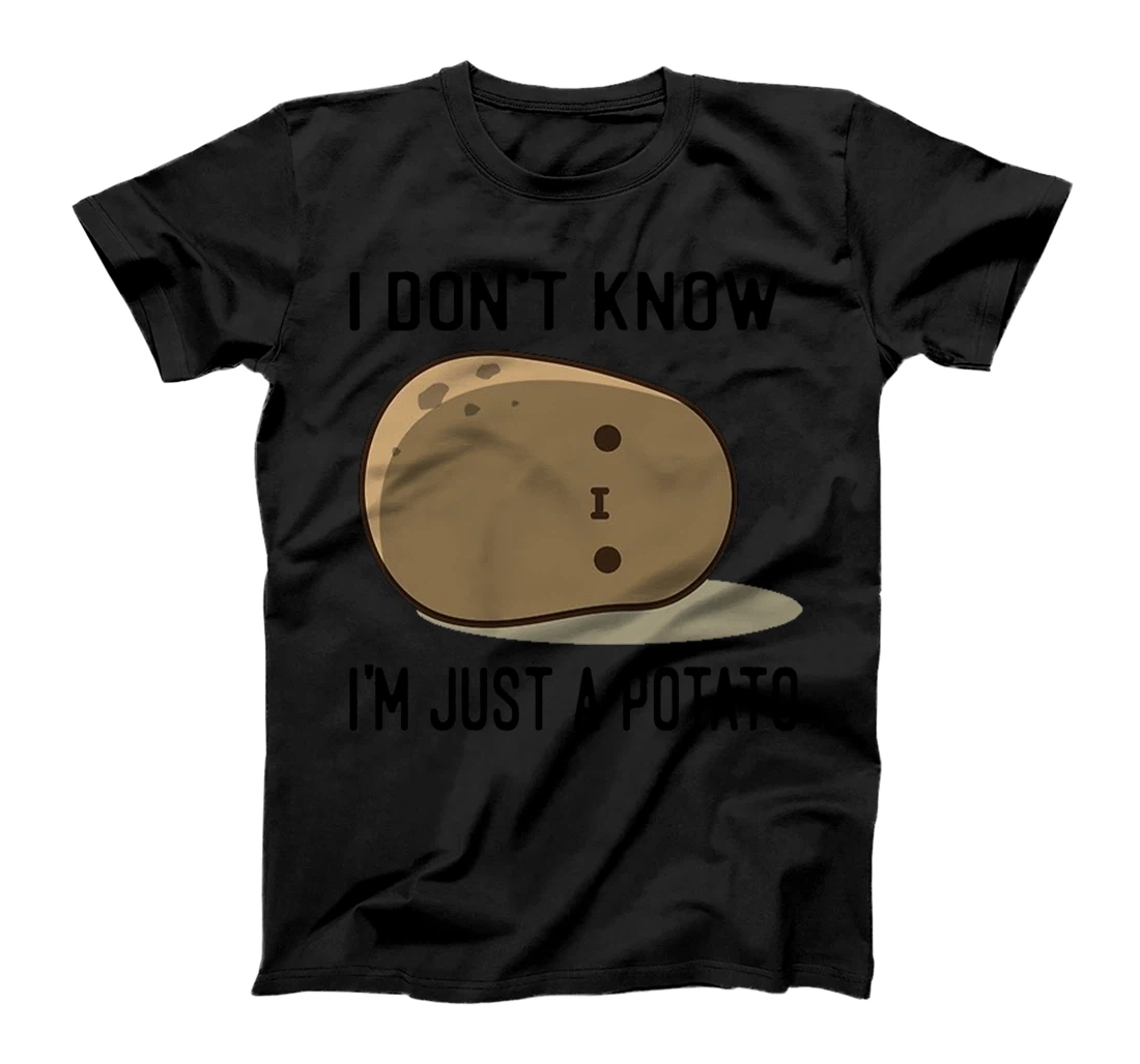 Cute Kawaii Potatoes I Don't Know I'm Just a Potato T-Shirt