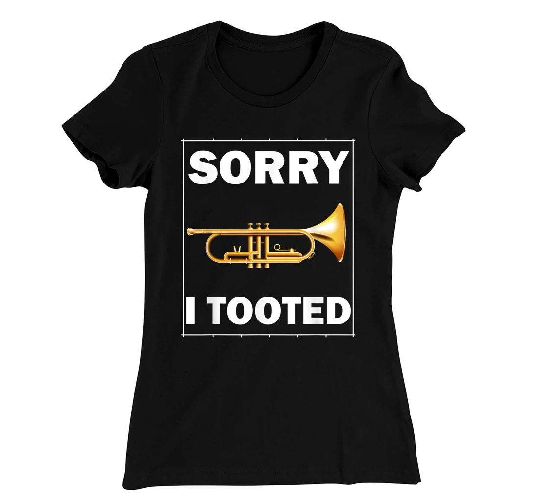FUNNY TRUMPET SARCASTIC TRUMPET PLAYER JAZZ BAND TROMBONE T-Shirt, Women T-Shirt