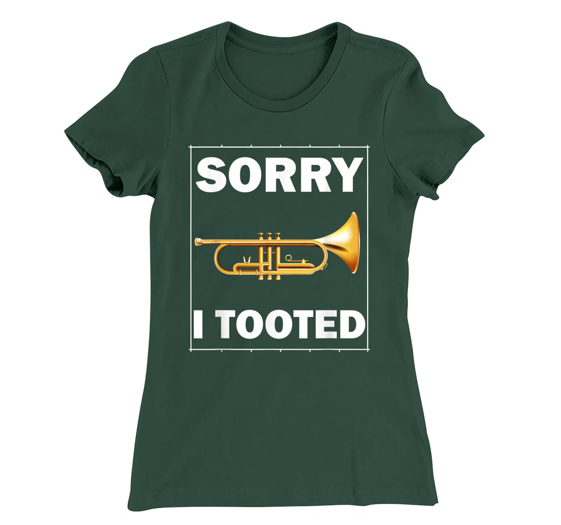FUNNY TRUMPET SARCASTIC TRUMPET PLAYER JAZZ BAND TROMBONE T-Shirt, Women T-Shirt