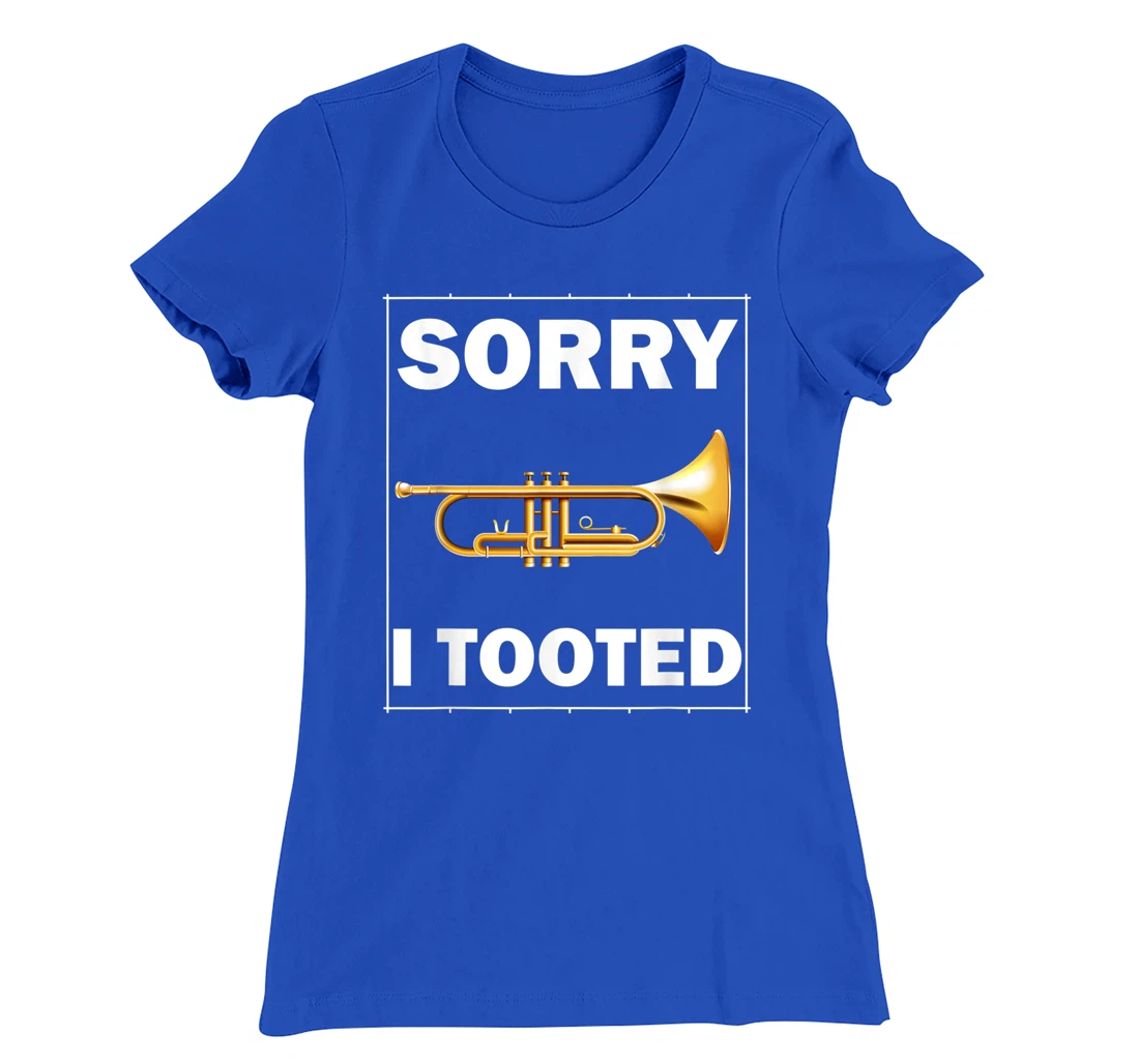 FUNNY TRUMPET SARCASTIC TRUMPET PLAYER JAZZ BAND TROMBONE T-Shirt, Women T-Shirt