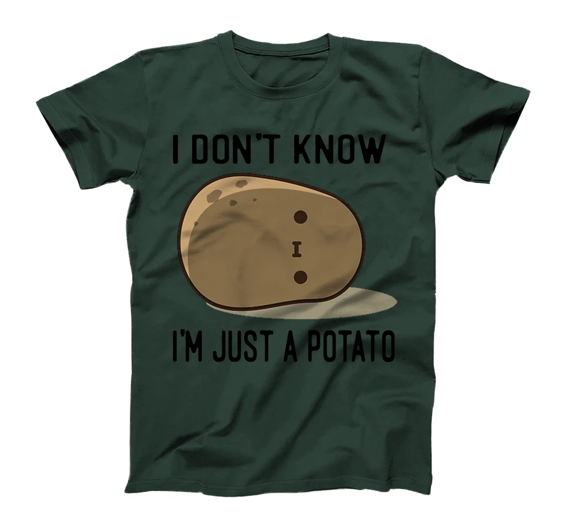 Cute Kawaii Potatoes I Don't Know I'm Just a Potato T-Shirt