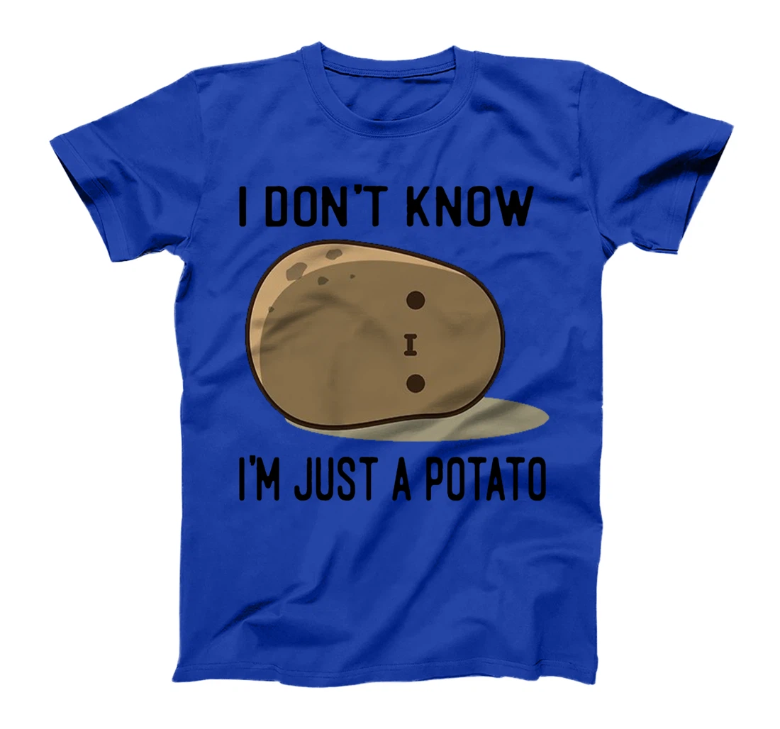 Cute Kawaii Potatoes I Don't Know I'm Just a Potato T-Shirt