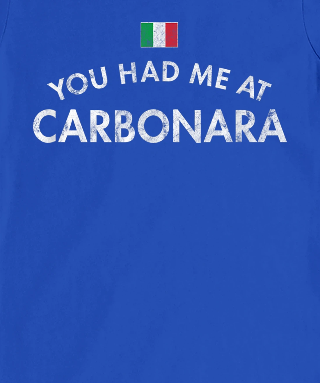 Carbonara Italian Pasta Dish Rome Egg Hard Cheese Cured Pork T-Shirt, Women T-Shirt