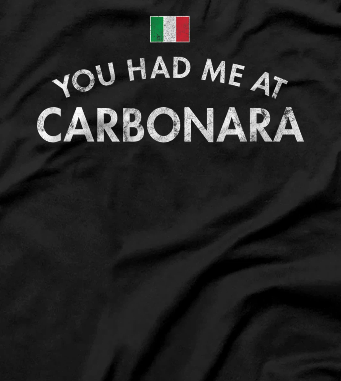 Carbonara Italian Pasta Dish Rome Egg Hard Cheese Cured Pork T-Shirt, Women T-Shirt