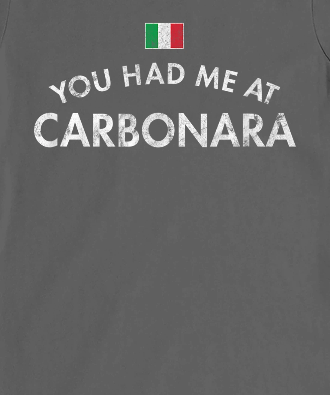 Carbonara Italian Pasta Dish Rome Egg Hard Cheese Cured Pork T-Shirt, Women T-Shirt