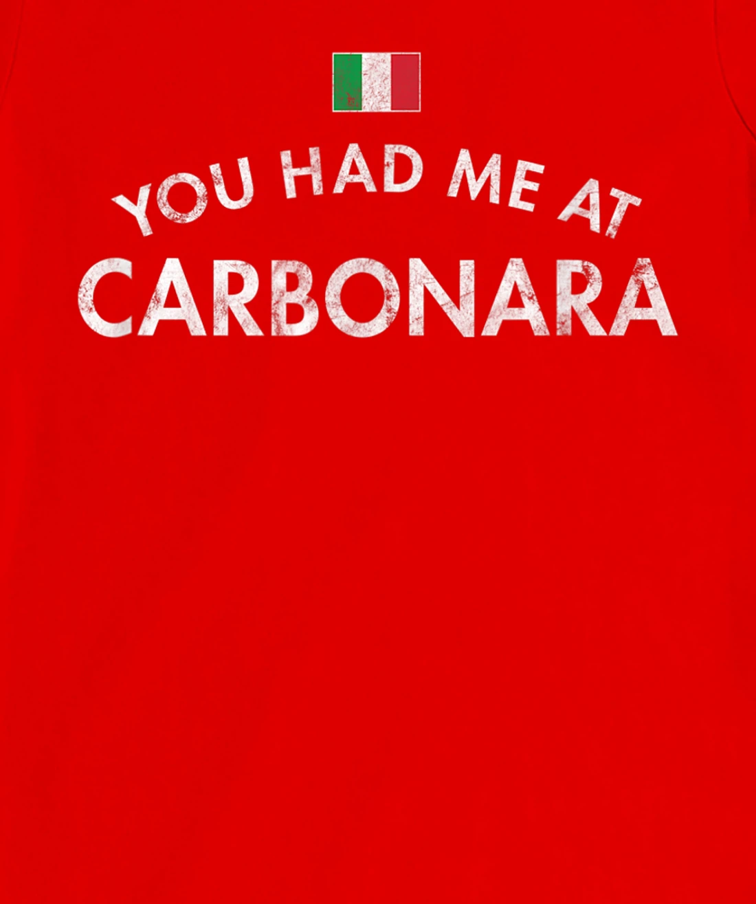 Carbonara Italian Pasta Dish Rome Egg Hard Cheese Cured Pork T-Shirt, Women T-Shirt