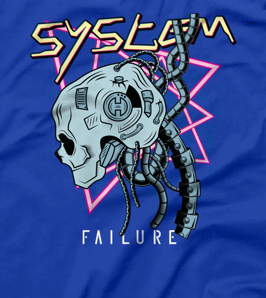 System Failure Neurolink Cyberpunk T-Shirt