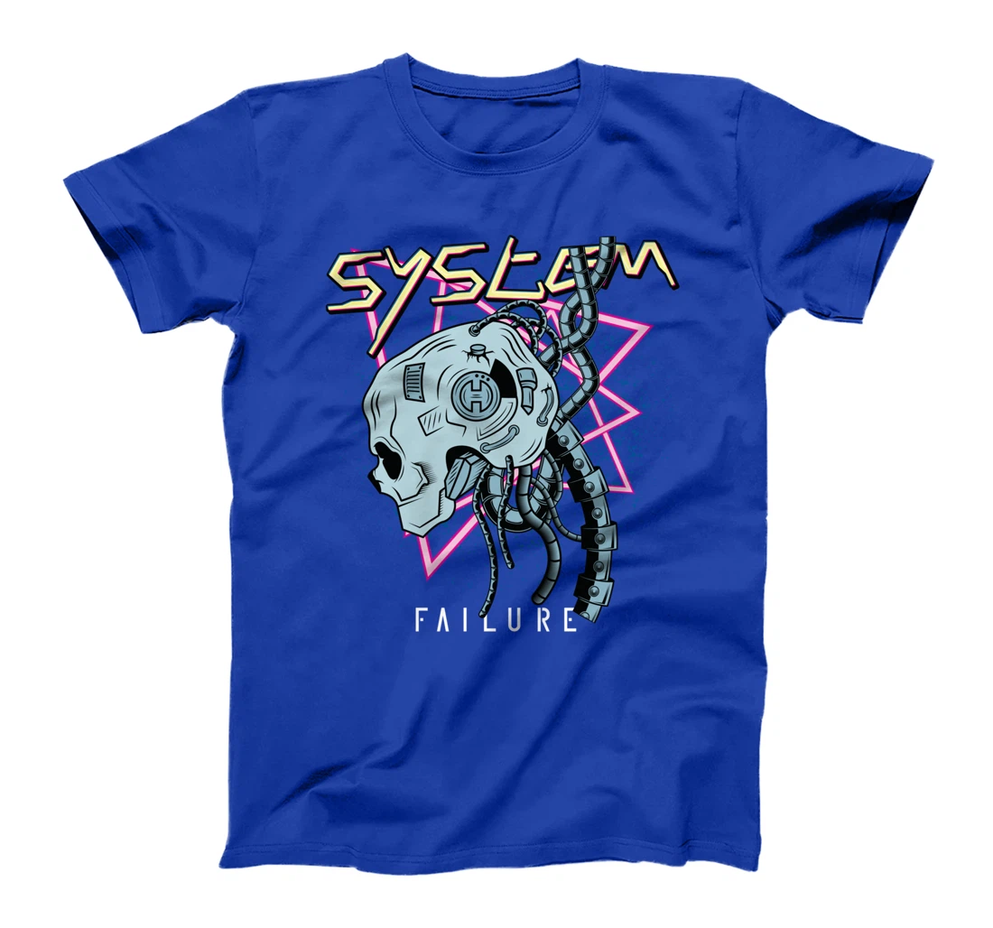 System Failure Neurolink Cyberpunk T-Shirt