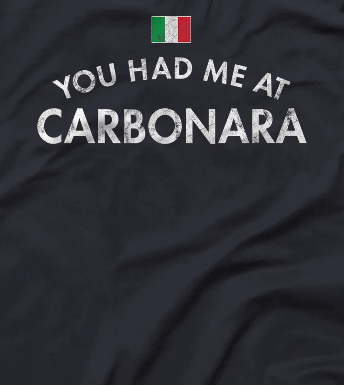 Carbonara Italian Pasta Dish Rome Egg Hard Cheese Cured Pork T-Shirt, Women T-Shirt