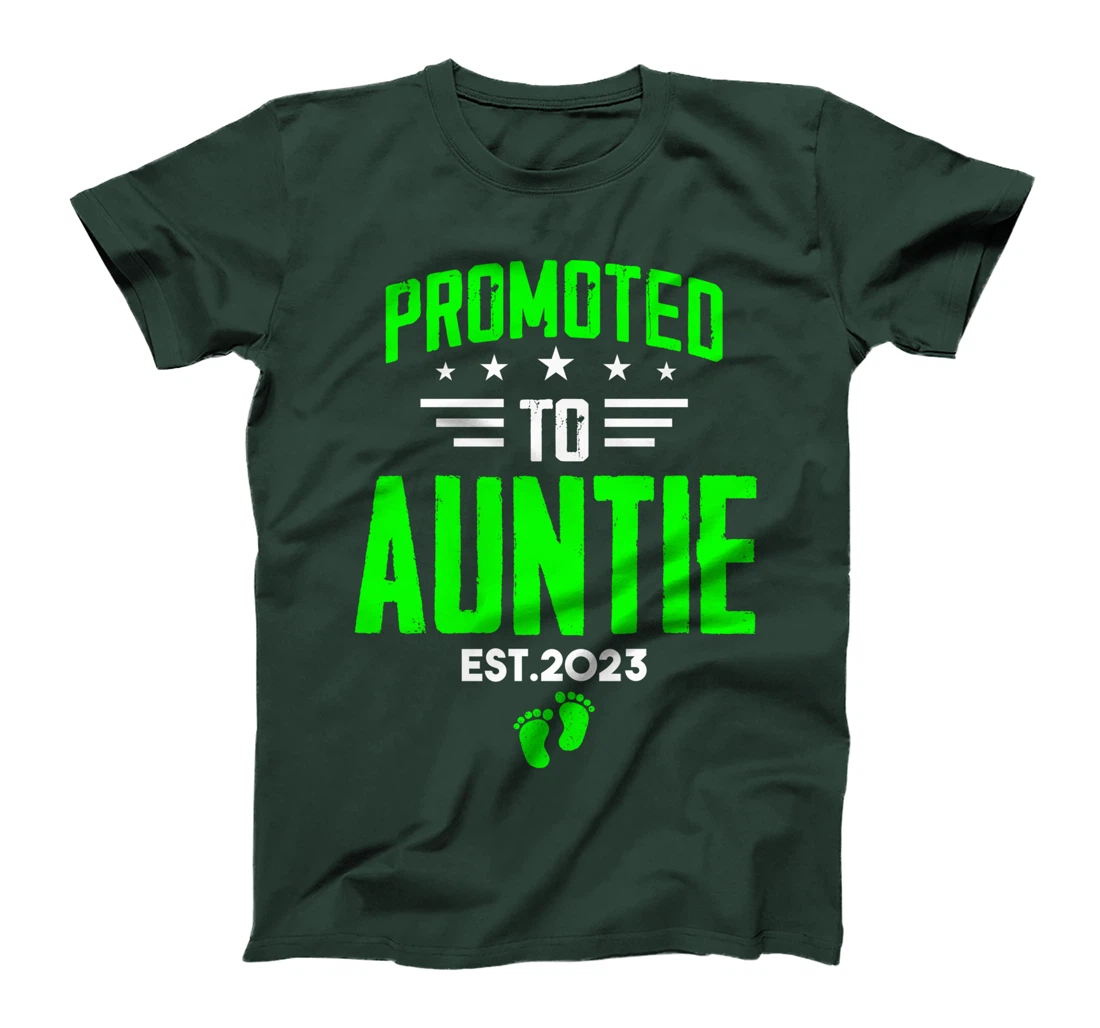 I'm Going To Be An Aunt 2023 Funny Promoted To Auntie 2023 T-Shirt