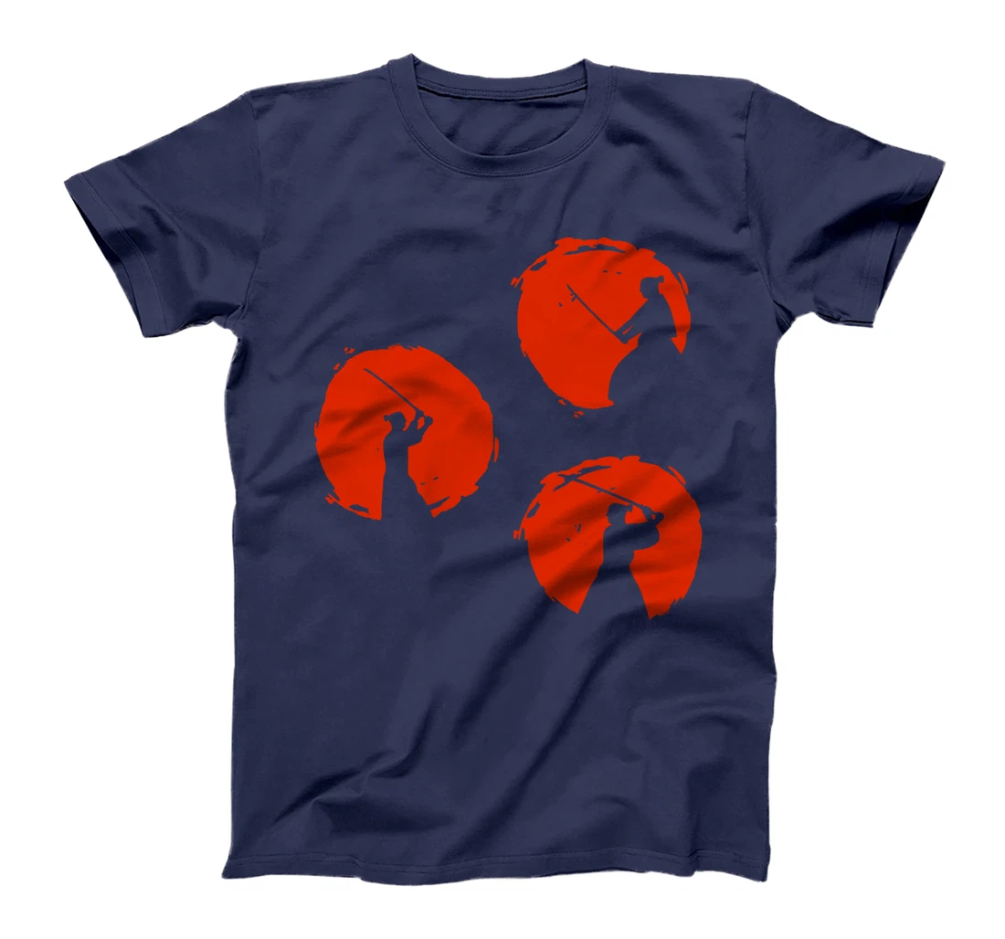 Japanese Samurai Warriors Silhouette T-Shirt