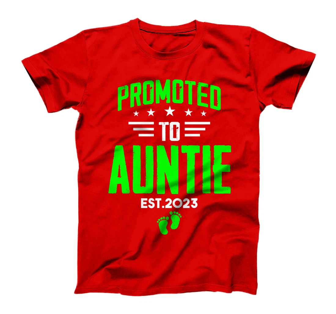 I'm Going To Be An Aunt 2023 Funny Promoted To Auntie 2023 T-Shirt
