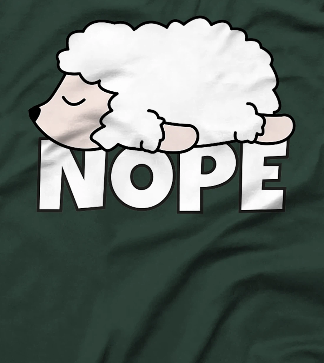 Lazy Sheep Shepherd Shepherdess Not Today Nope T-Shirt, Kid T-Shirt and Women T-Shirt