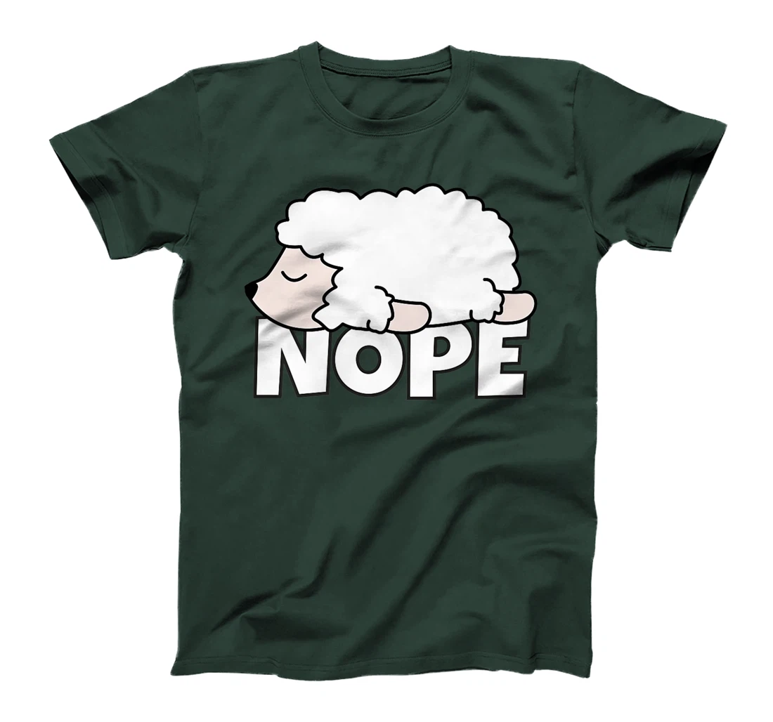 Lazy Sheep Shepherd Shepherdess Not Today Nope T-Shirt, Kid T-Shirt and Women T-Shirt