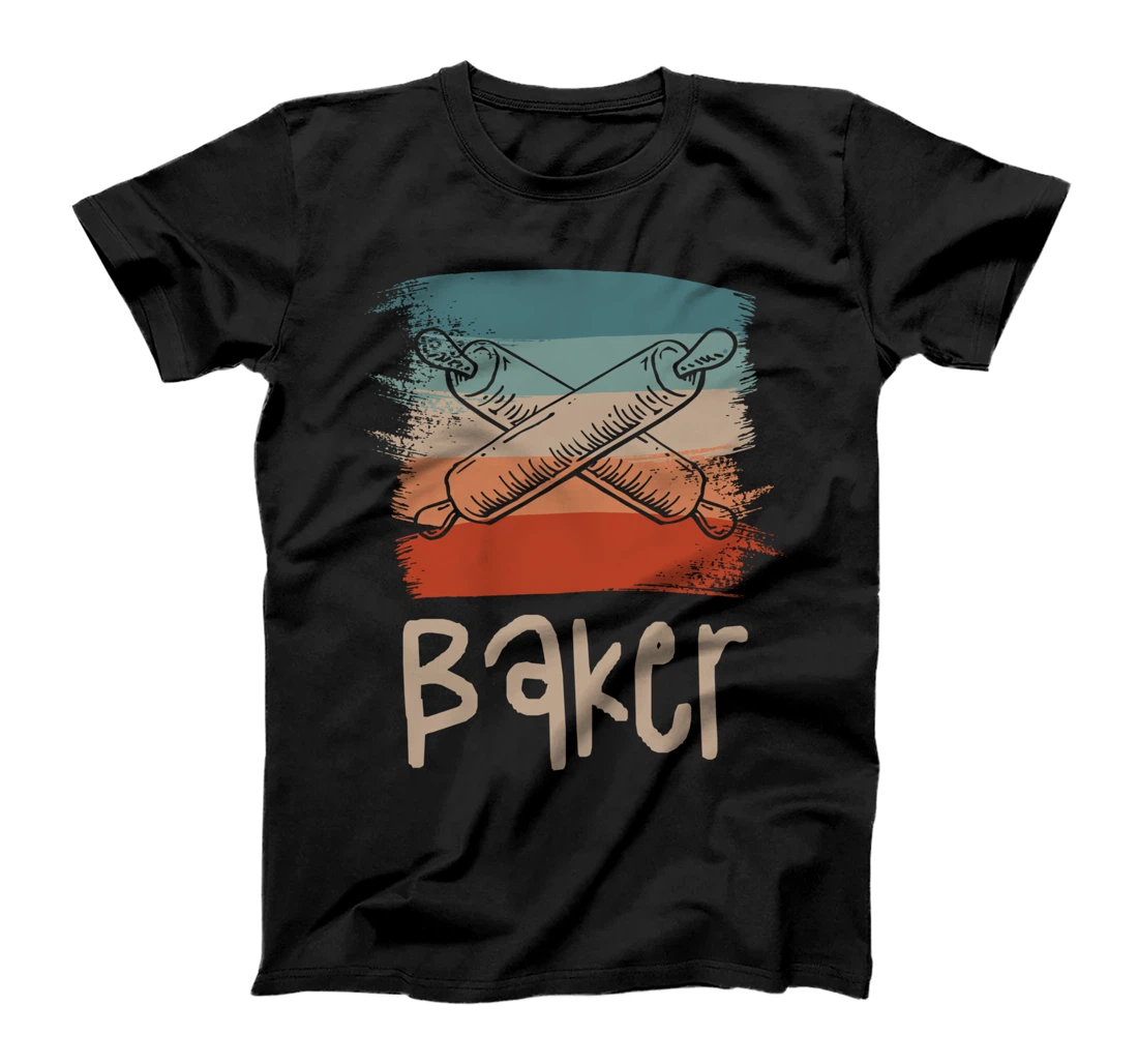 Retro Vintage Classic Baker Baking T-Shirt