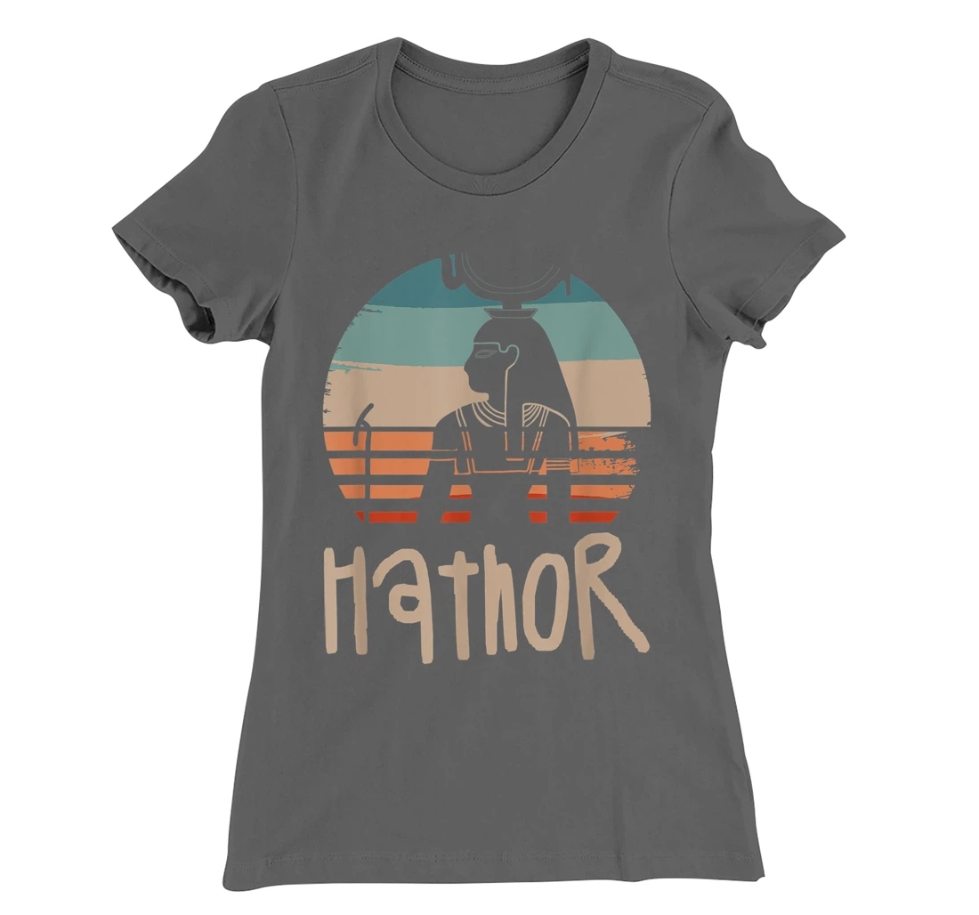 Vintage Retro Egyptian Gods Ancient Egypt Mythology Hathor T-Shirt, Women T-Shirt