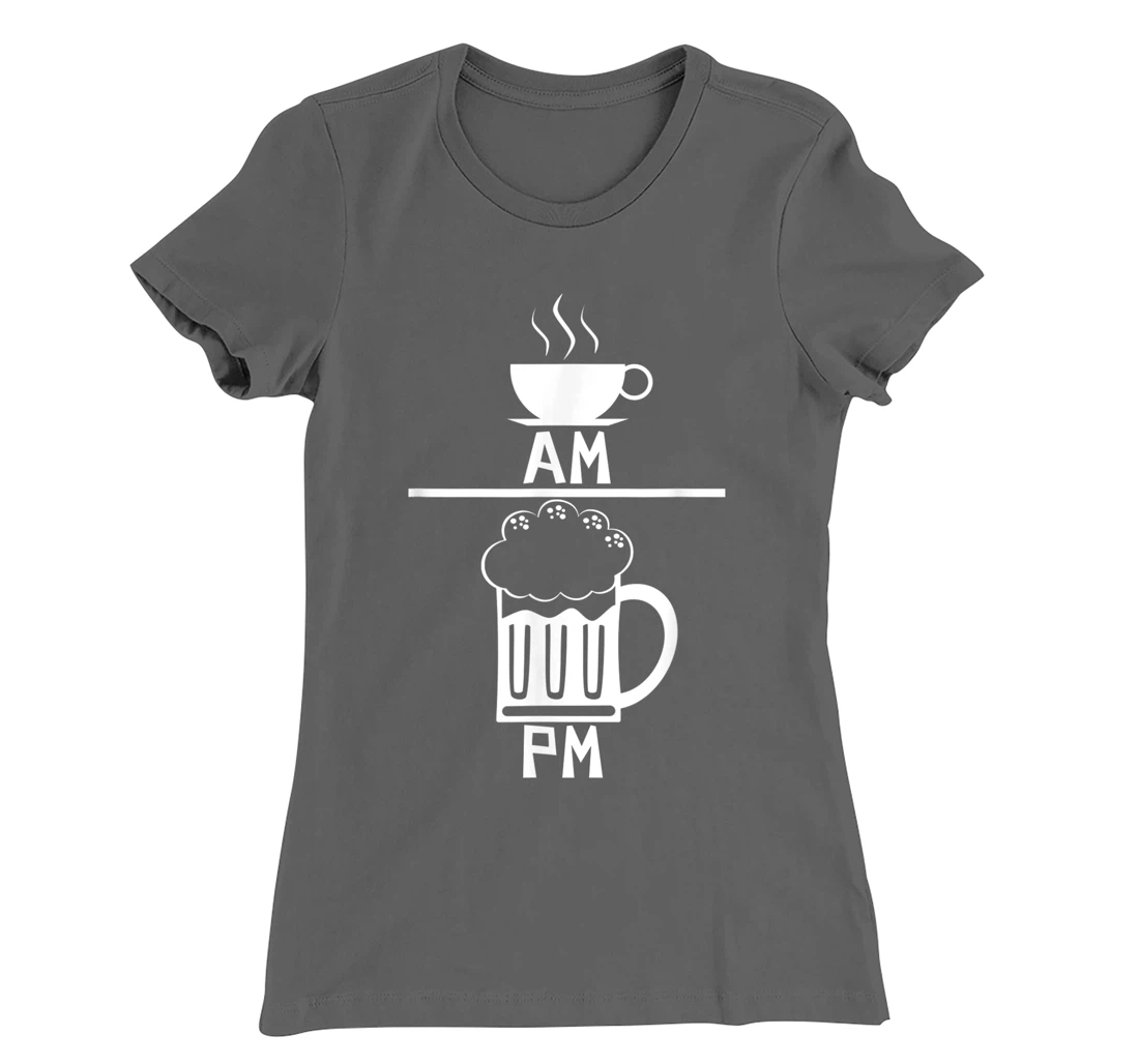 AM Coffee PM Win T-Shirt, Women T-Shirt