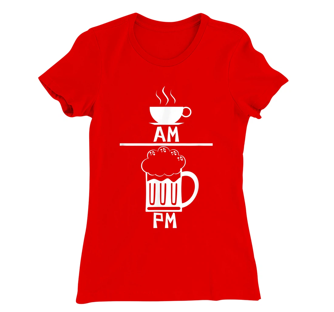 AM Coffee PM Win T-Shirt, Women T-Shirt