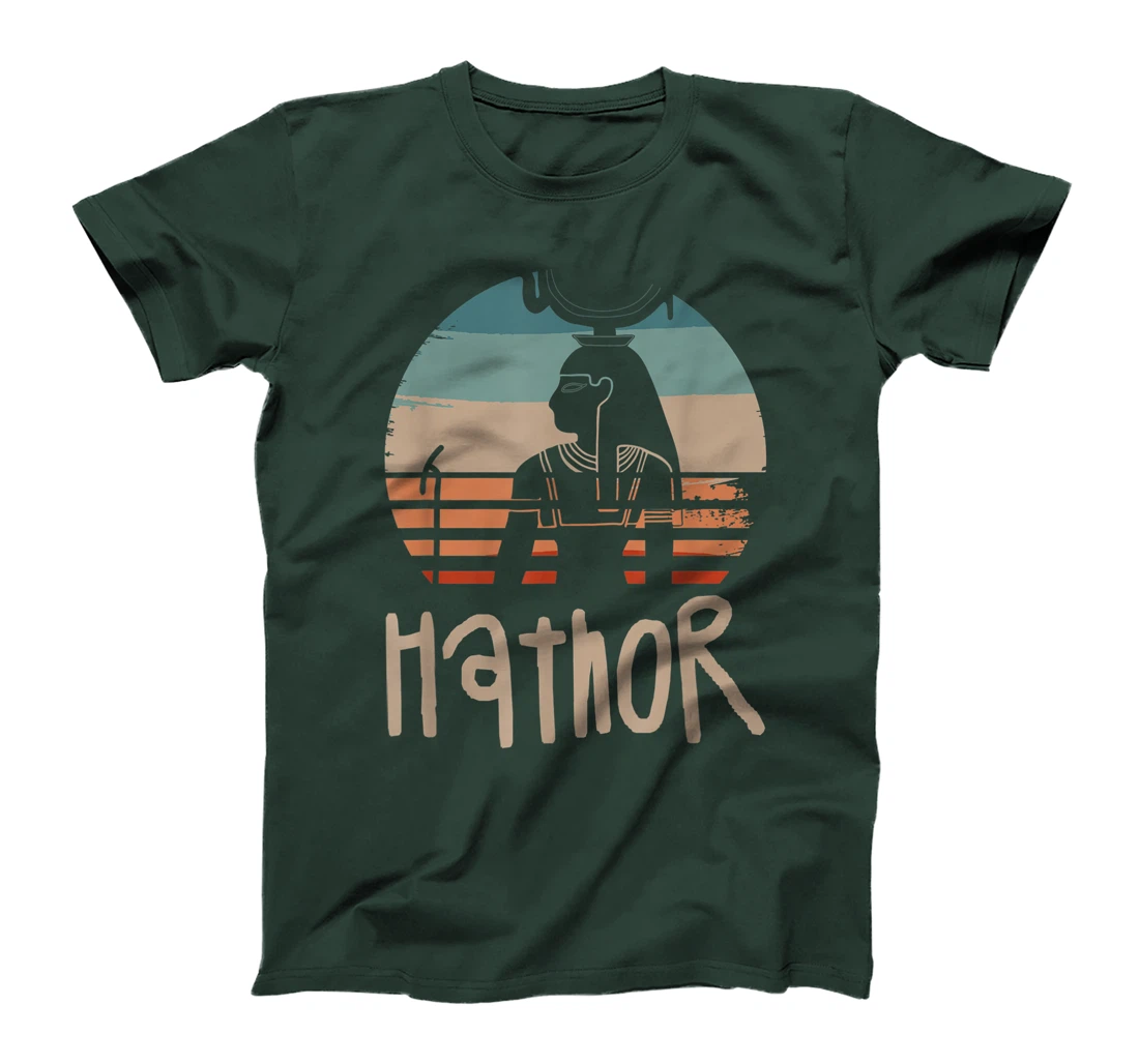 Vintage Retro Egyptian Gods Ancient Egypt Mythology Hathor T-Shirt, Women T-Shirt
