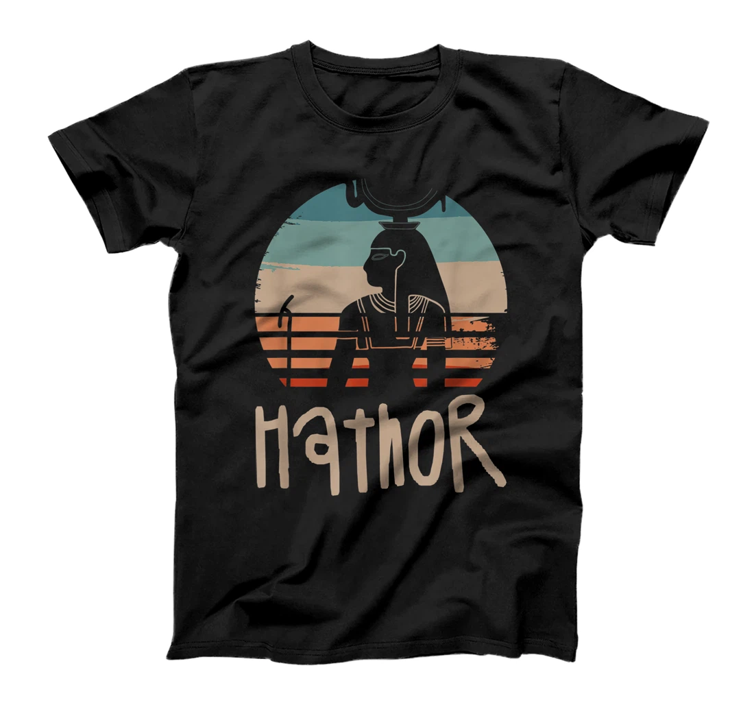 Vintage Retro Egyptian Gods Ancient Egypt Mythology Hathor T-Shirt, Women T-Shirt