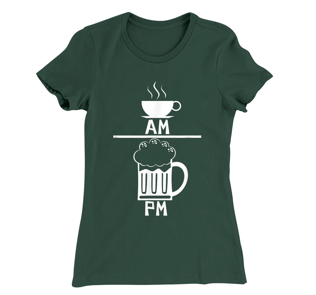 AM Coffee PM Win T-Shirt, Women T-Shirt