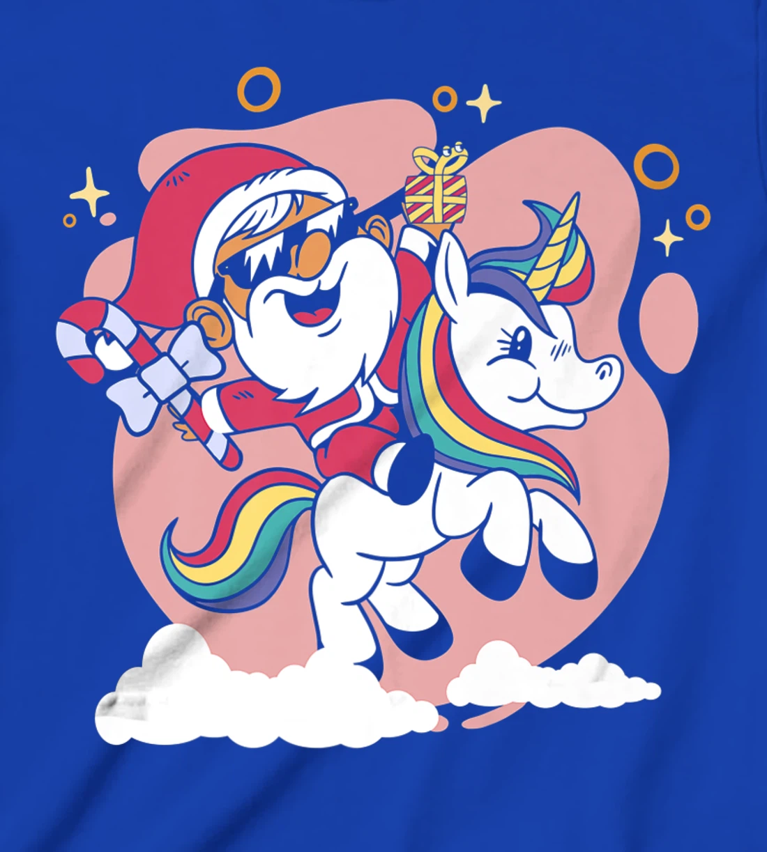 Christmas lights rainbow with Christmas tree ugly for Xmas T-Shirt, Kid T-Shirt and Women T-Shirt