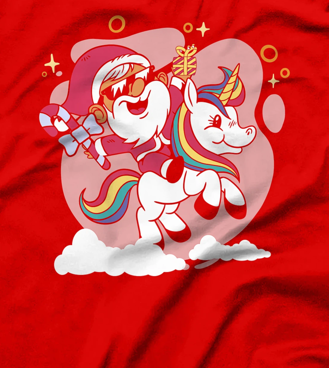 Christmas lights rainbow with Christmas tree ugly for Xmas T-Shirt, Kid T-Shirt and Women T-Shirt