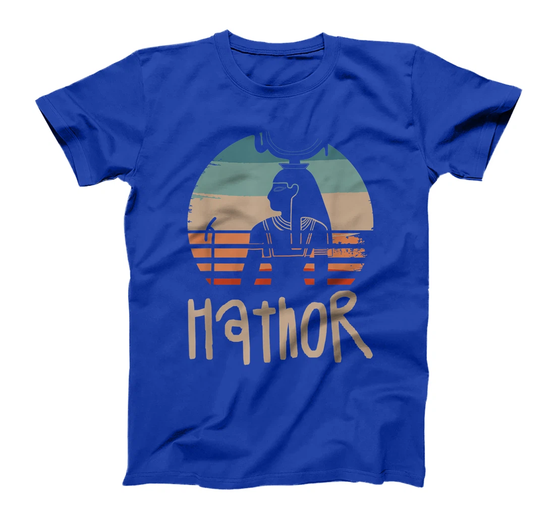 Vintage Retro Egyptian Gods Ancient Egypt Mythology Hathor T-Shirt, Women T-Shirt