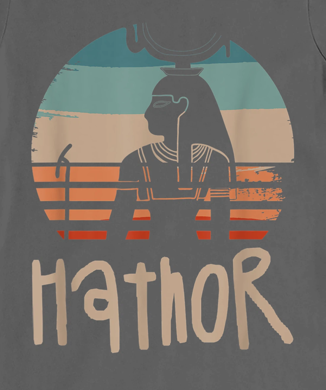 Vintage Retro Egyptian Gods Ancient Egypt Mythology Hathor T-Shirt, Women T-Shirt