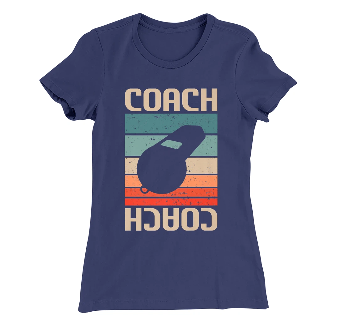Retro Vintage Classic Coach Coaching T-Shirt, Women T-Shirt