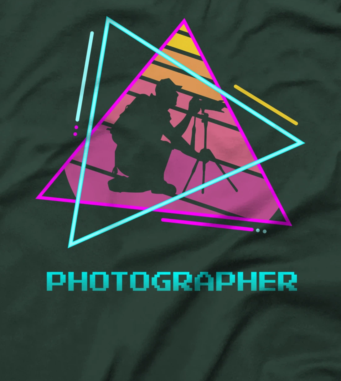 Retro Vintage Classic Photographer Photography T-Shirt