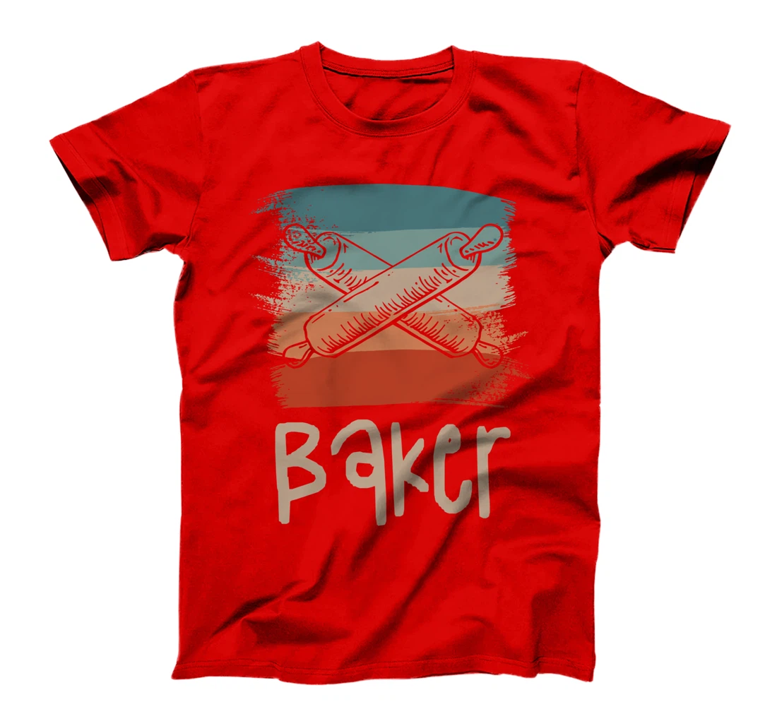 Retro Vintage Classic Baker Baking T-Shirt