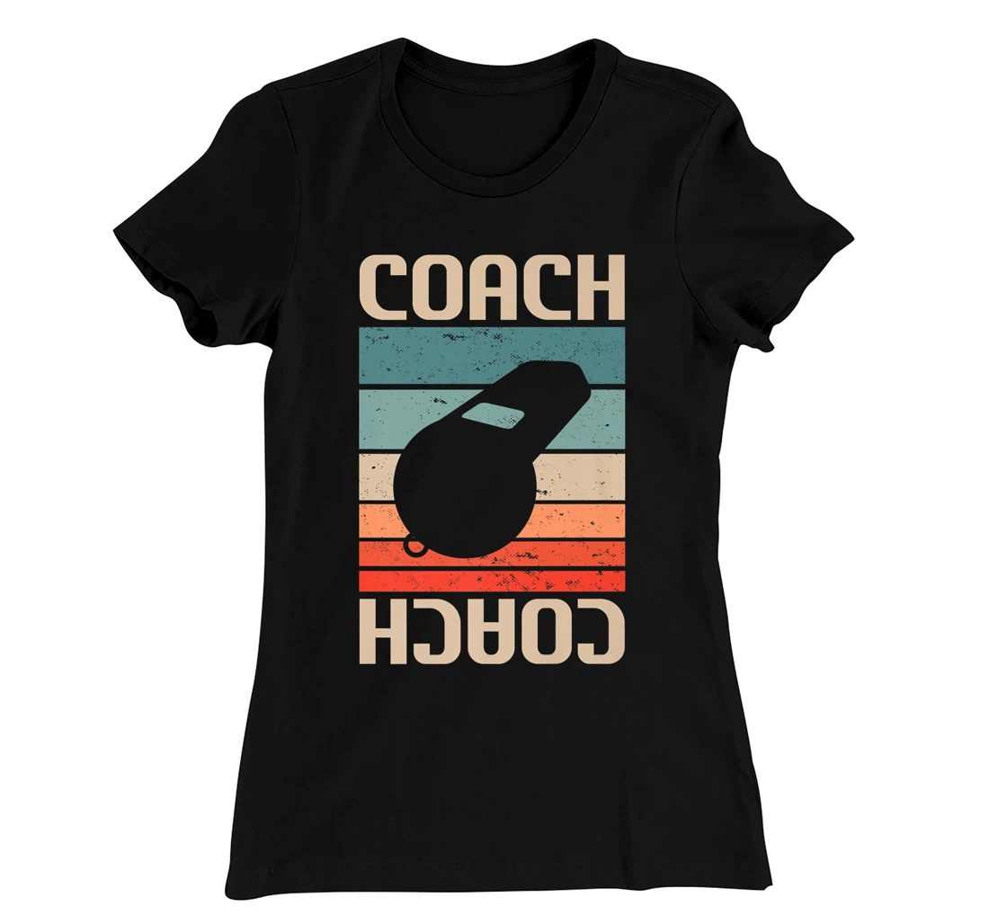Retro Vintage Classic Coach Coaching T-Shirt, Women T-Shirt