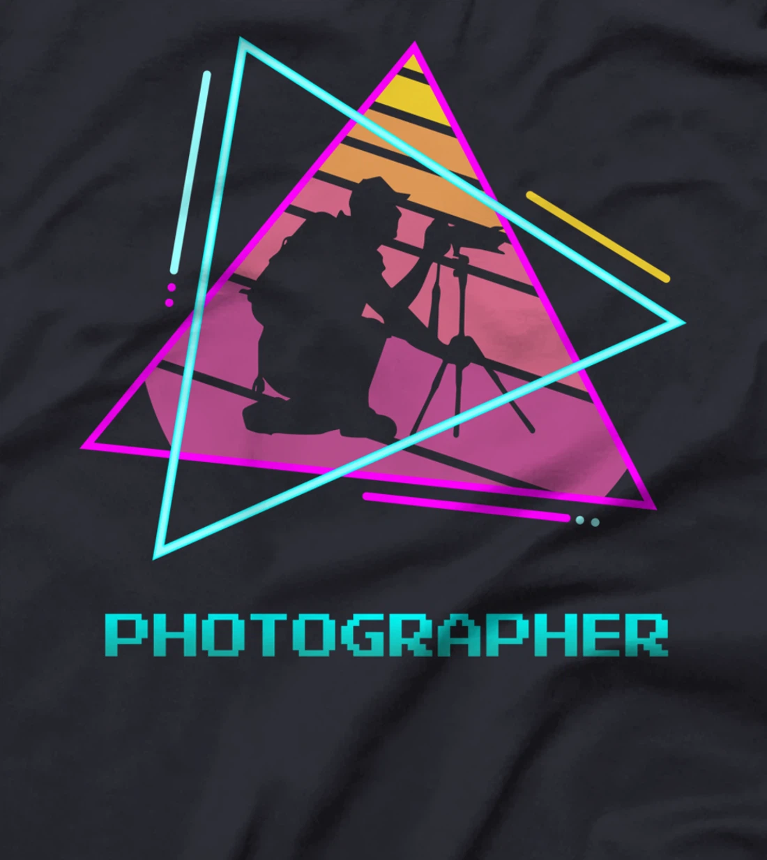 Retro Vintage Classic Photographer Photography T-Shirt