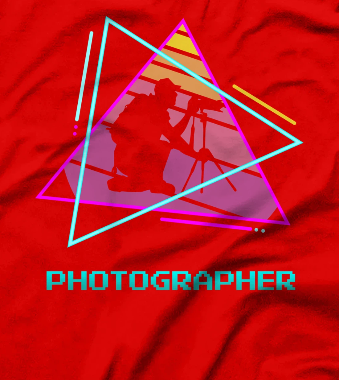 Retro Vintage Classic Photographer Photography T-Shirt