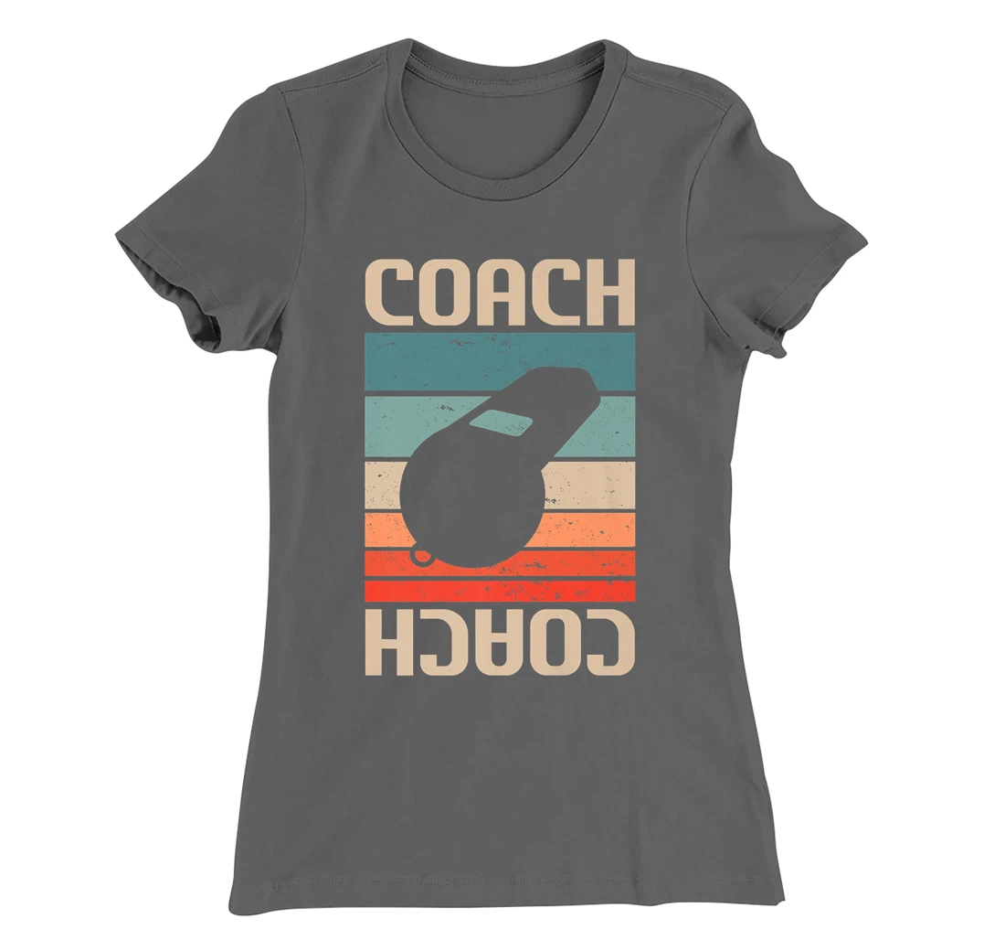 Retro Vintage Classic Coach Coaching T-Shirt, Women T-Shirt