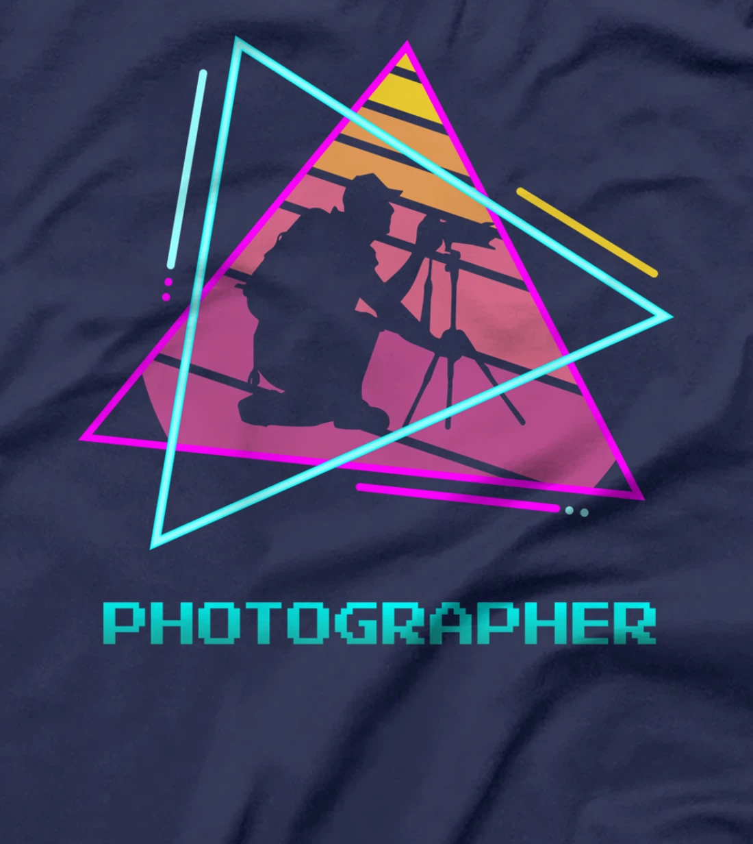 Retro Vintage Classic Photographer Photography T-Shirt