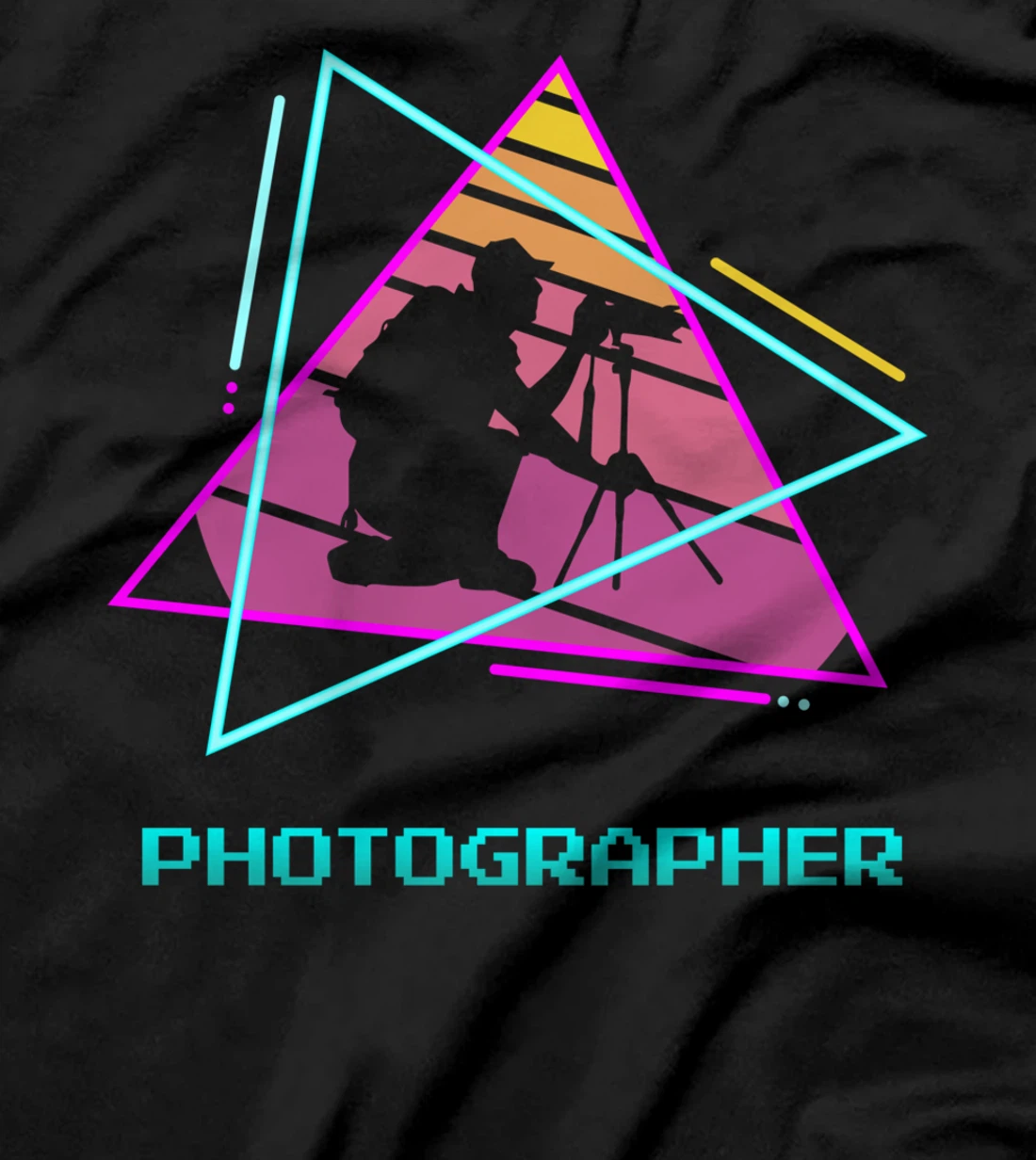 Retro Vintage Classic Photographer Photography T-Shirt