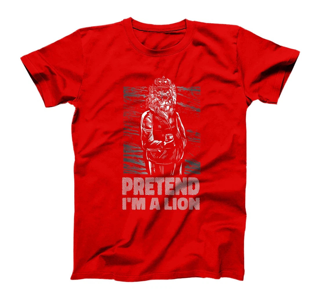 Pretend i'm a lion joke prank animal costume King T-Shirt, Women T-Shirt