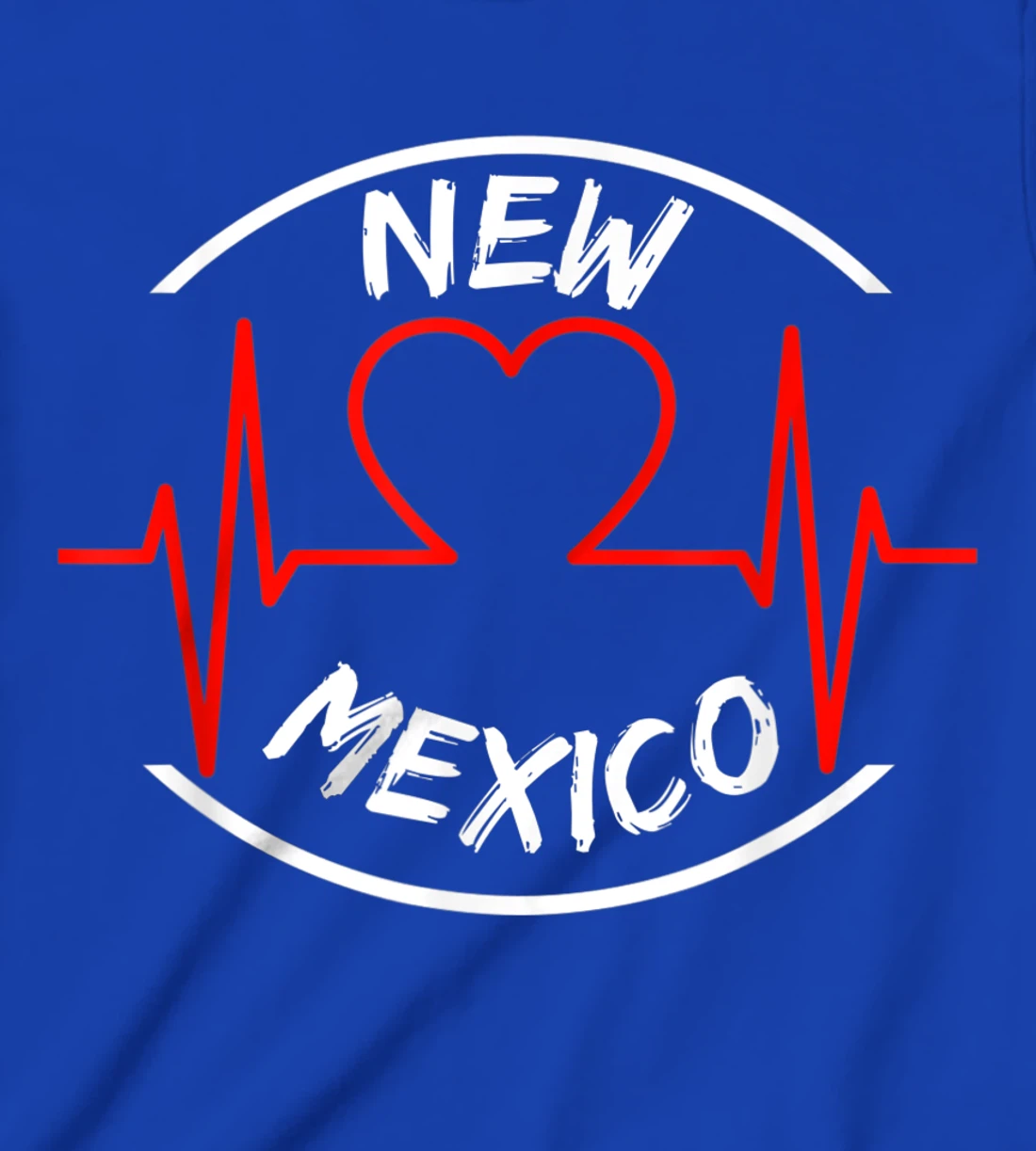 New Mexico heartbeat USA states heart love T-Shirt, Kid T-Shirt and Women T-Shirt
