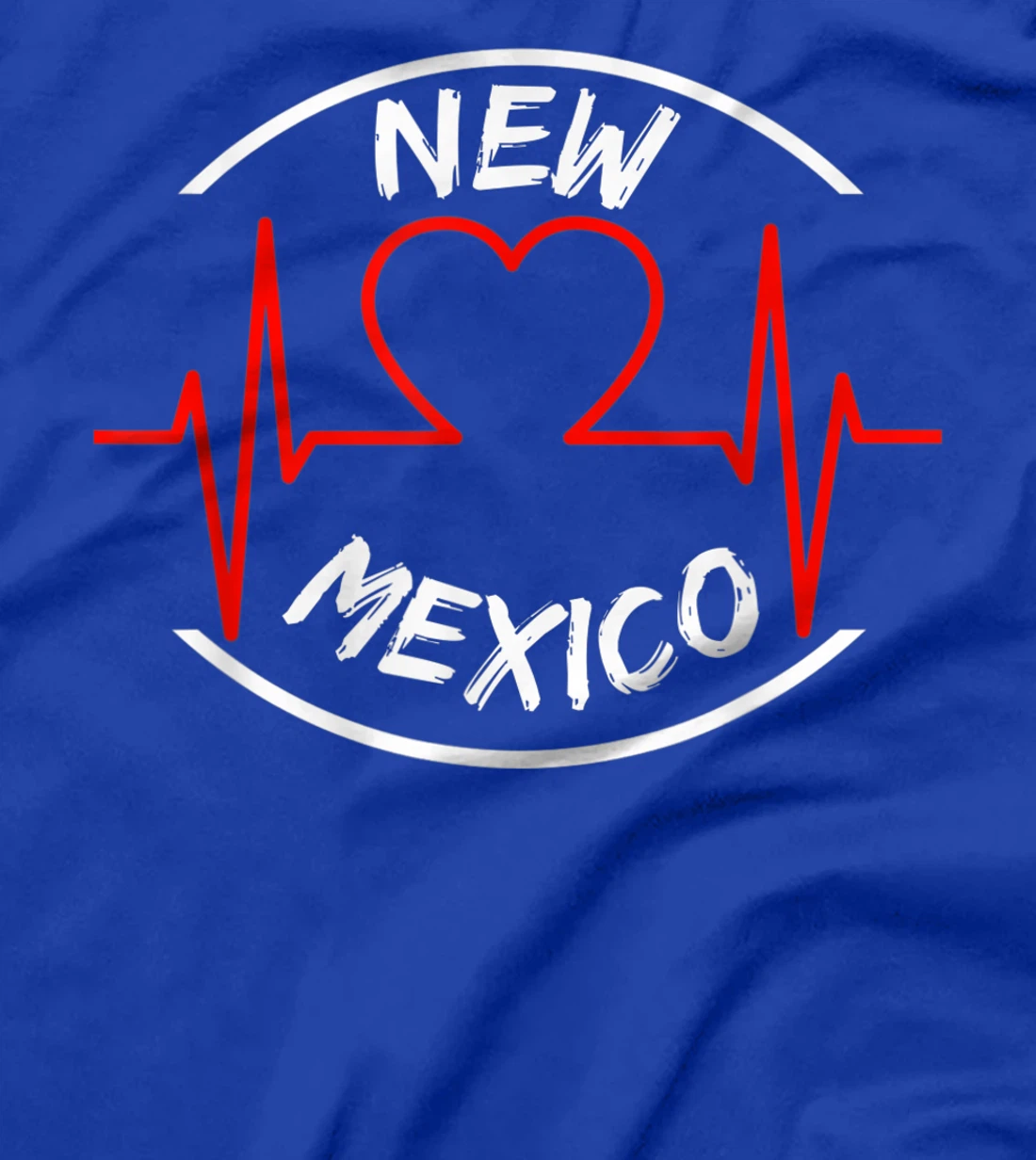 New Mexico heartbeat USA states heart love T-Shirt, Kid T-Shirt and Women T-Shirt