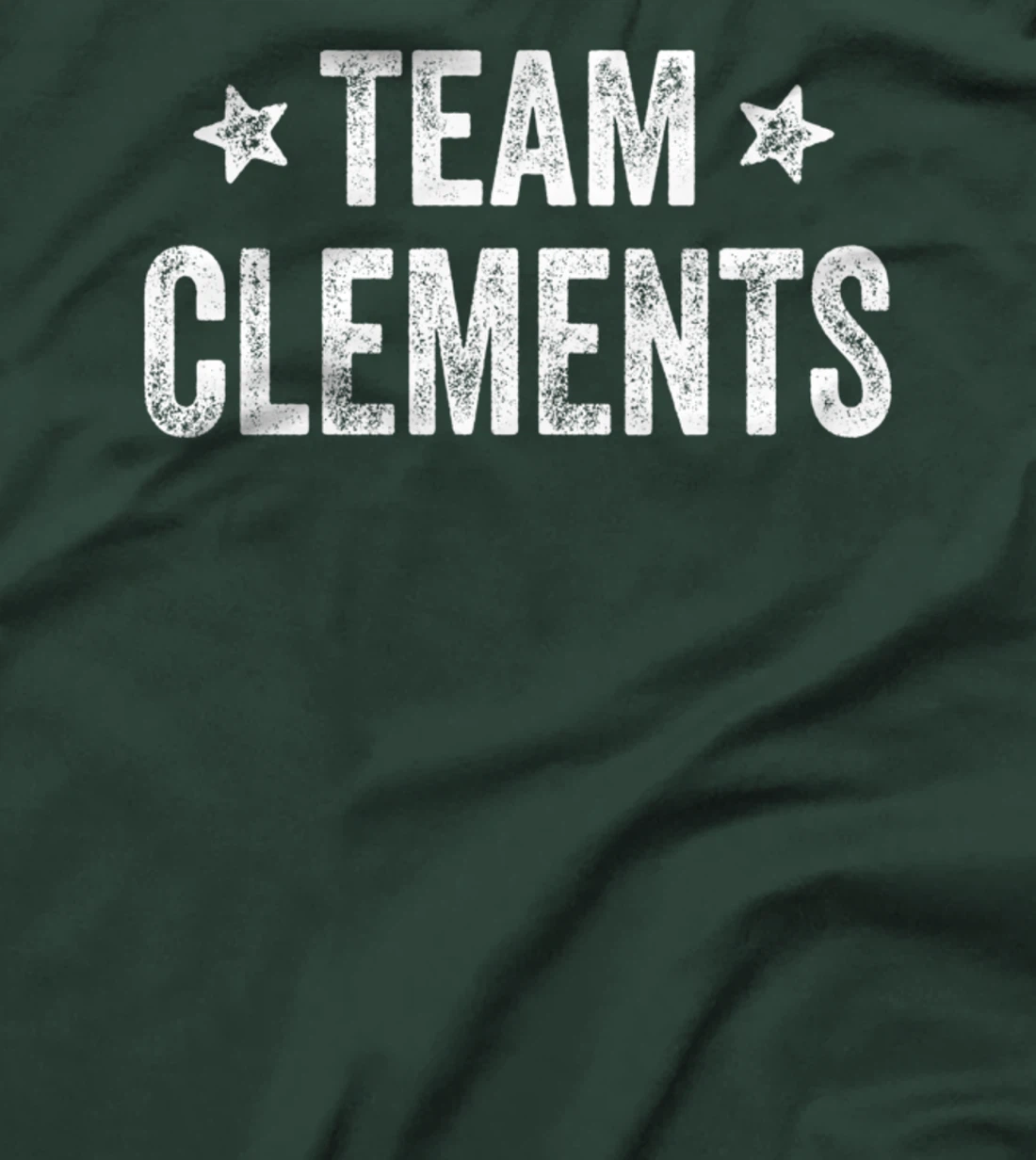 Team CLEMENTS - Last Name / Clements Family Member Surname T-Shirt