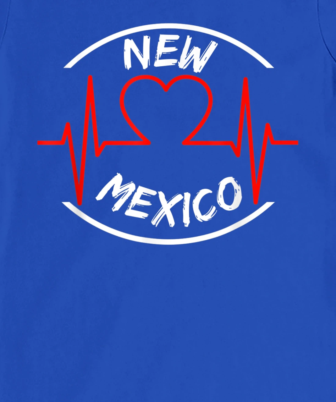 New Mexico heartbeat USA states heart love T-Shirt, Kid T-Shirt and Women T-Shirt