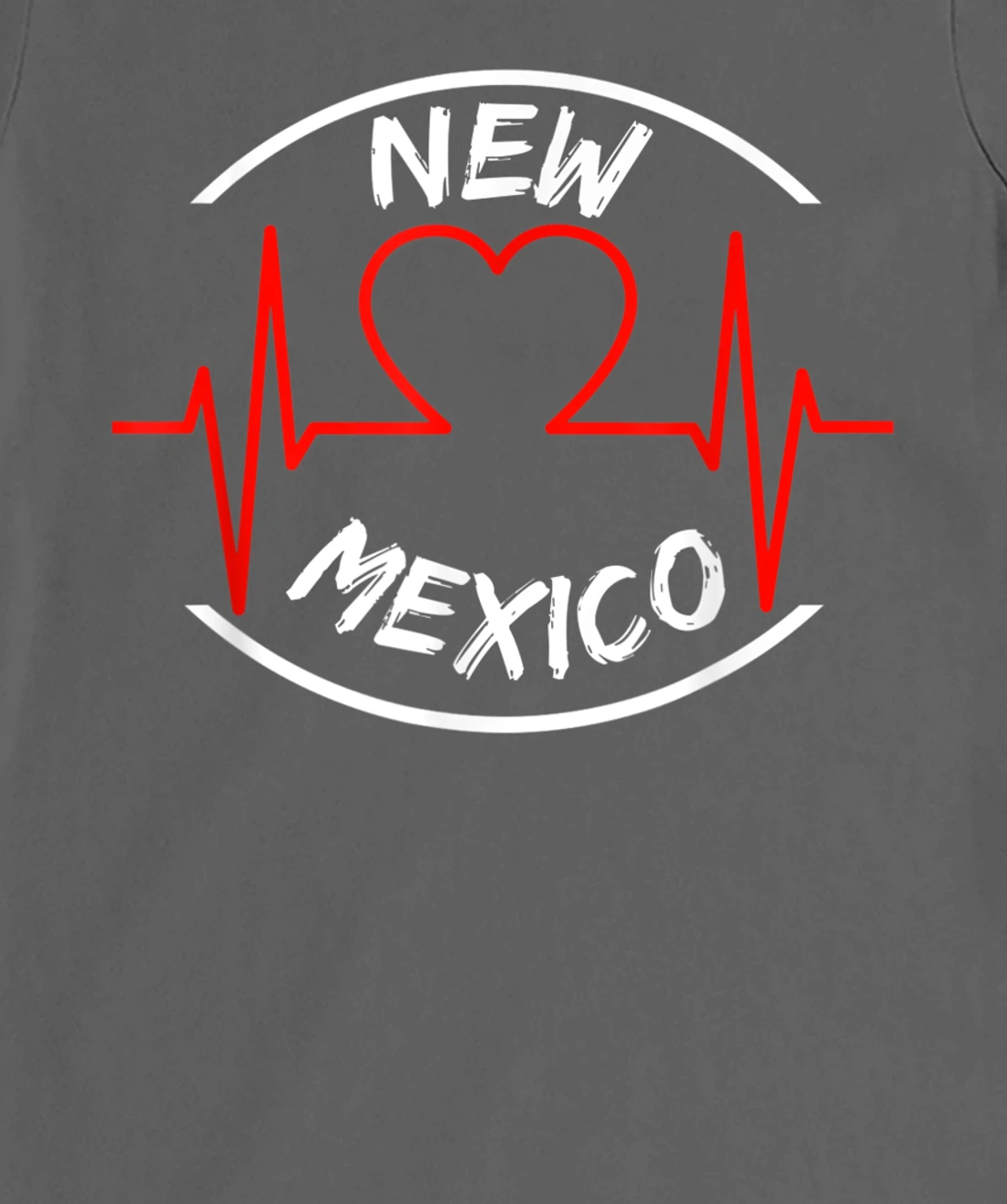 New Mexico heartbeat USA states heart love T-Shirt, Kid T-Shirt and Women T-Shirt