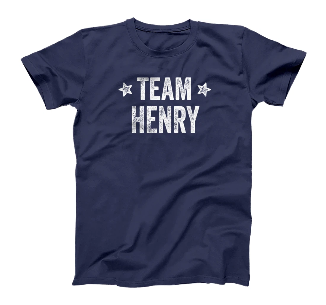 Team HENRY - Last Name / Henry Family Member Surname T-Shirt