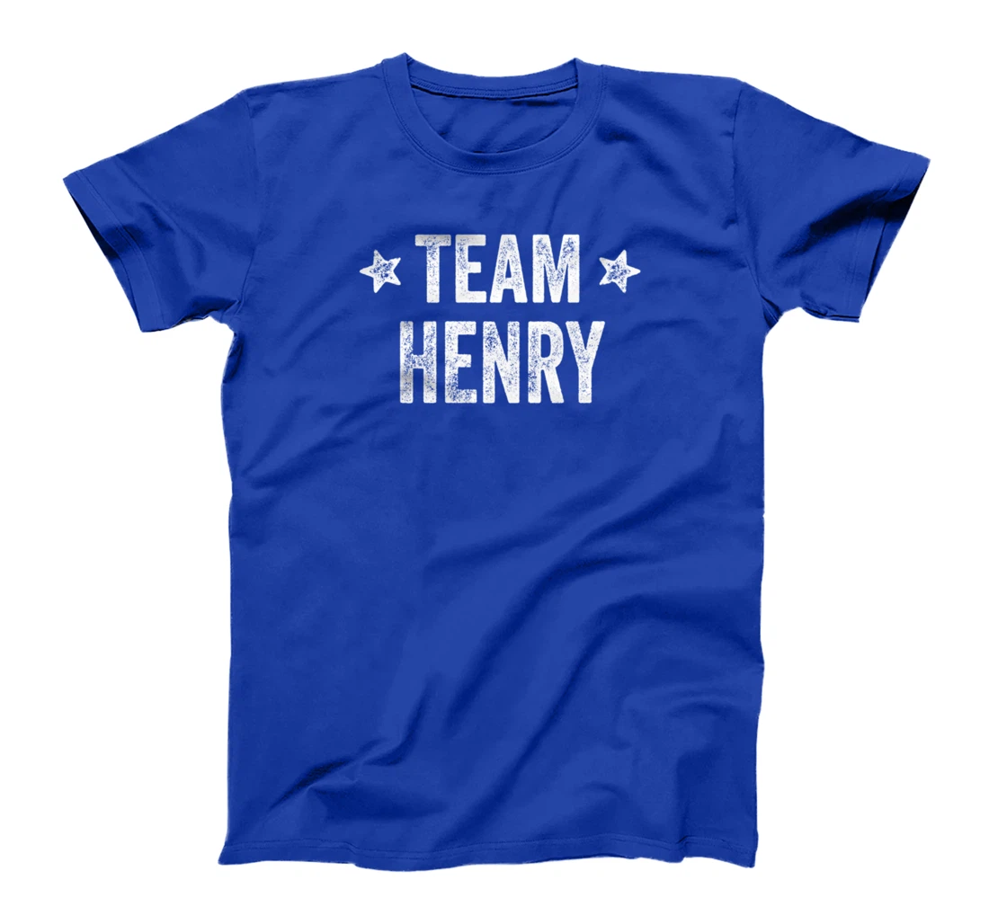 Team HENRY - Last Name / Henry Family Member Surname T-Shirt