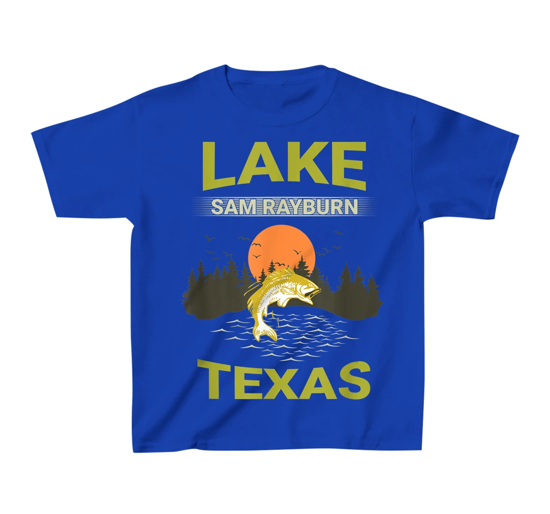 Lake Sam Rayburn Texas Fishing T-Shirt, Kid T-Shirt and Women T-Shirt