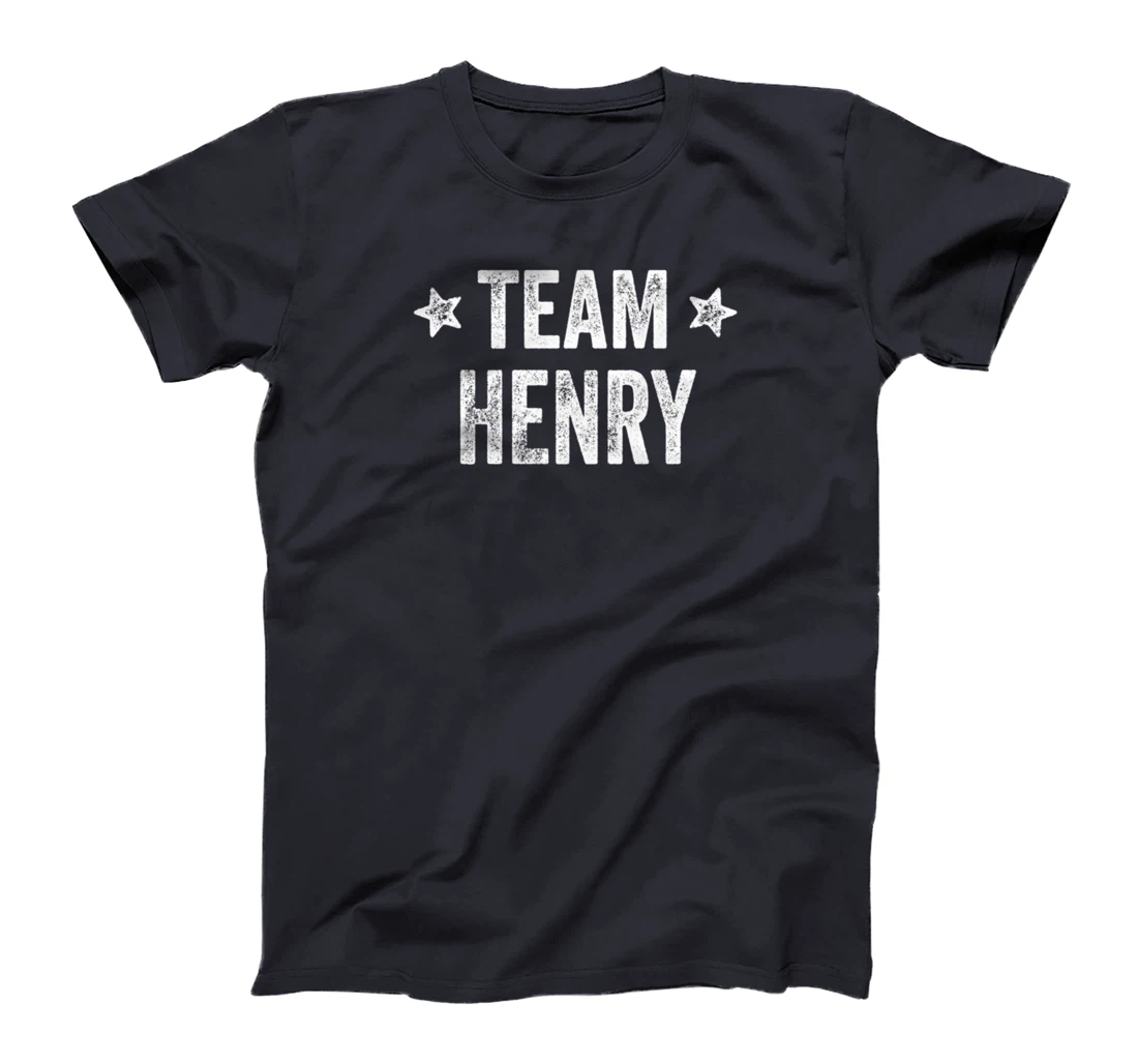 Team HENRY - Last Name / Henry Family Member Surname T-Shirt